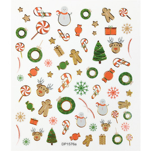 Adesivi <span class=keywords><strong>NailArt</strong></span> per fare la decorazione di bellezza delle unghie adesivi per unghie dei cartoni animati adesivi per unghie di buon natale - Product Image 5