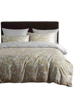 ชุดผ้าปูที่นอนพิมพ์ลายสำหรับขายส่ง ชุดผ้าห่มนวมคอตตอนหรูหราขนาดคิงไซส์ พร้อมบริการออกแบบพิมพ์ตามสั่ง - Product Image 1