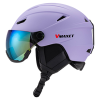Casque de ski léger de haute qualité, semi-couvert, certifié CE, avec 12 aérations pour la sécurité en hiver sur scooter et vélo