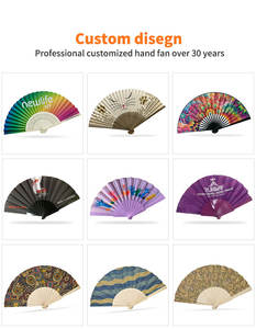 <span class=keywords><strong>Éventail</strong></span> Pliant <span class=keywords><strong>en</strong></span> Bambou Personnalisé avec Logo Imprimé, <span class=keywords><strong>Éventail</strong></span> à Main <span class=keywords><strong>en</strong></span> <span class=keywords><strong>Tissu</strong></span> pour Mariage - Product Image 4
