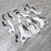 Kit de carénage en plastique ABS XINMATUO pour Yamaha YZF-R6 2017-2020, pièces de moto non peintes, carénage XF-4136-W