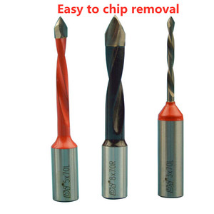 DH Carbide bước khoan bit cho thép cứng thông qua lỗ khoan khoan bit cho chế biến gỗ - Product Image 2