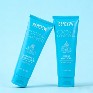 Shampooing et après-shampooing à la noix de coco contenant des ingrédients d'origine naturelle |   Tous types de cheveux, colorés et traités, fins à secs et abîmés - Product Image 2