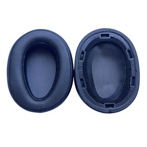 Coussinets d'oreille en cuir protéiné de remplacement pour casque Sony MDR-100ABN WH-H900N, coussinets d'oreille en mousse à mémoire de forme souple - Product Image 6