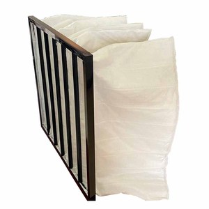 Filtre à poche plissé pour unité de traitement d'air HVAC, prix d'usine - Product Image 3