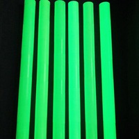 Bande fluorescente en PVC autoluminescente pour la décoration des escaliers de scène, surface de brouillard lumineux, qualité antidérapante disponible en différentes tailles