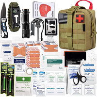 Sac de traumatologie d'extérieur, trousse de premiers secours tactique multifonction portable pour le camping, la maison, la survie SOS et les aventures d'urgence