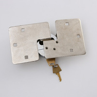 Cadenas rond en acier de 73mm en forme de rondelle, conteneur, remorque, camion, Hockey, verrou de manille caché