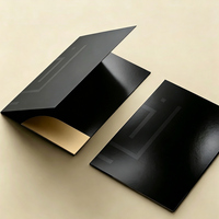 Archivo de papel de tamaño A4 mate personalizado, embalaje usado, carpeta de Contratos de Clientes, impresión con su logotipo, tarjetas de visita insertables