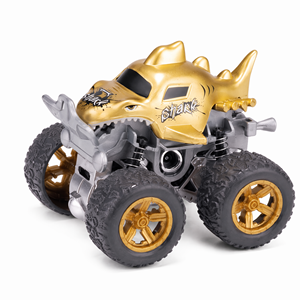 Coche <span class=keywords><strong>de</strong></span> juguete <span class=keywords><strong>de</strong></span> inercia doble <span class=keywords><strong>de</strong></span> tiburón monstruo realista, <span class=keywords><strong>de</strong></span> gran venta al por mayor, con neumáticos grandes y texturizados, para niños - Product Image 5