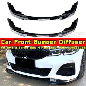 <b>For</b> BMW 3 Series G20 <b>M</b> Pack 320i 330i Front Bumper Spoiler Diffuser Splitter <b>for</b> BMW 3 Series G20 <b>M</b> Pack 320i 330i 2019-2022 - Product Image 1