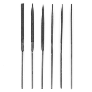 6PCS gcr15 thép chính xác chế biến gỗ kim loại tốt Sanding mini Kim cương kim tập tin Set - Product Image 2