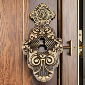 Cubiertas de Aleación de Zinc y Latón Sólido Grabadas para Puertas Exteriores de Villas, Apartamentos de Lujo, Centros Comerciales y Almacenes, Diseño Moderno y Minimalista <span class=keywords><strong>2026</strong></span> - Product Image 5