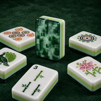2026 Produk Terlaris Cypress Forest Acrylic American Engraved Acrylic Hot Selling American Mahjong Set Game Gift Hiburan Dewasa