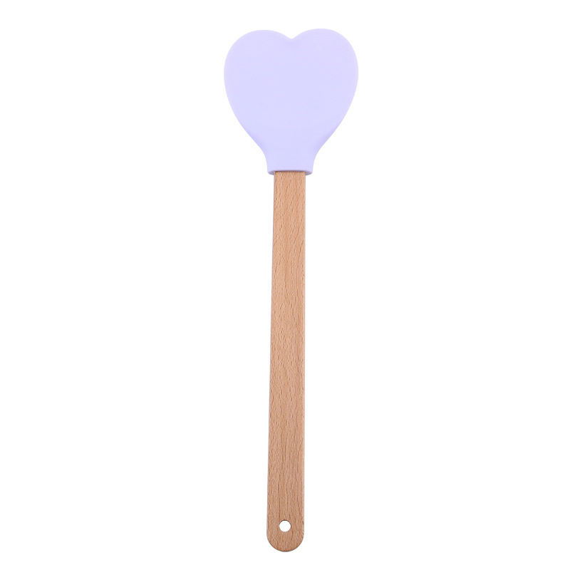 ไม้พายรูปหัวใจขาว