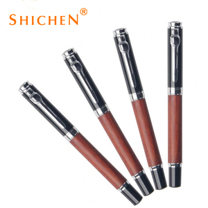 Stylo à bille en bois rouge de haute qualité Logo personnalisé Largeur d'écriture de 0,7 mm Encre noire/bleue écologique Utilisation au bureau et à l'école <span class=keywords><strong>Darwin</strong></span> DR130 - Product Image 2
