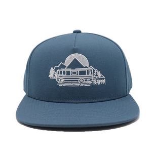 หมวกแก๊ปทรงแบนคุณภาพสูง ปักโลโก้ลายตามสั่ง ผ้าโพลีเอสเตอร์ สไตล์สปอร์ต สำหรับทุกเพศ - Product Image 1