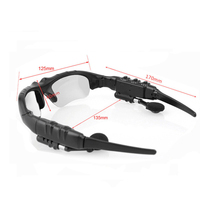 Lunettes de sport avec écouteurs, lunettes d'extérieur avec écouteurs Bluetooth sans fil, lunettes de soleil avec écouteurs