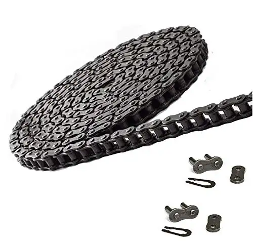 60 roller chain 10 feet, with 2 connecting chains conveyor industrial chain