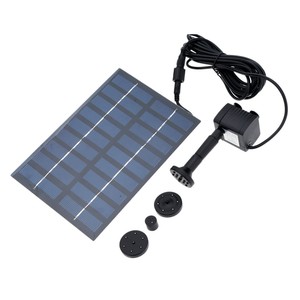 Dropshipping multifunción acuario sumergible fuente de agua Solar Baño de pájaros pequeño estanque decoración de jardín y generación de oxígeno - Product Image 2