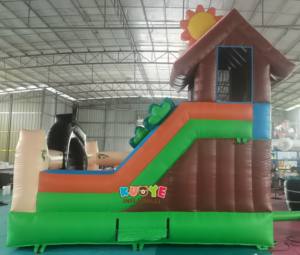 KUOYE Château gonflable gonflable de terrain de jeu de maison d'arrière-cour de PVC résistant extérieur commercial avec la glissière pour des enfants - Product Image 5