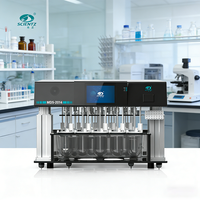 MDS-2014DS Probador de Disolución de Precisión Avanzada, Medición de Compresión de Agua, Función de Calor para Laboratorios