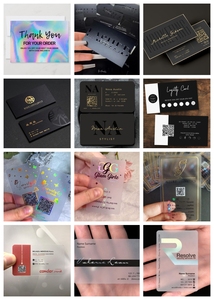 Tùy Chỉnh Sang Trọng Dập Nổi Nhiều Lớp Vàng Dập Thẻ Kinh Doanh Cá Nhân Tùy Chỉnh In Ấn Cảm Ơn Bạn Thẻ Cho Doanh Nghiệp Nhỏ - Product Image 5