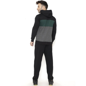 Chándal deportivo negro y verde para hombre, chándal de invierno, recién llegado, conjunto de sudadera y pantalones de chándal con estampado gráfico para hombre - Product Image 6