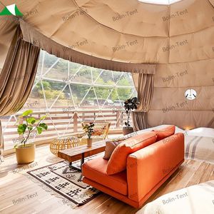Carpa Geodésica de Lujo para Glamping al Aire Libre Bolin, Carpa Transparente Tipo <span class=keywords><strong>Bola</strong></span> para Hoteles y Resorts, Carpa Geodésica con Estructura de Domo para Exteriores - Product Image 3