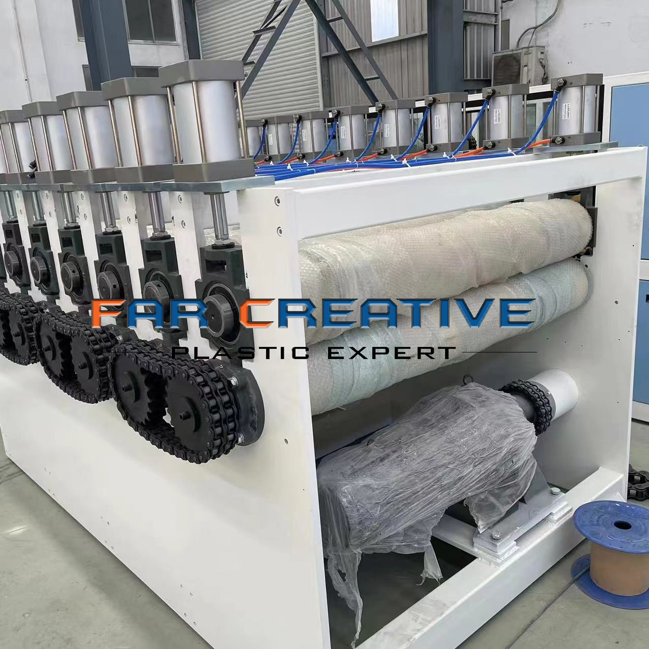 tractor for PVC crust foam board production line