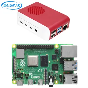 Novo Original Raspberry Pi 4B 1GB 2GB 4GB 8GB Linuxcomputador em estoque Raspberry Pi 4 Modelo B kits básicos oficiais Placa de Desenvolvimento