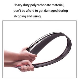 Déflecteurs de vitres latérales teintés à coller, pare-pluie compatibles avec CHEVROLET MALIBU XL 2016-2022 - Product Image 2