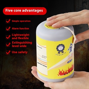 Bola de extintor de polvo seco activada por tracción | <span class=keywords><strong>Granada</strong></span> de extinción de incendios Tossable - Product Image 4