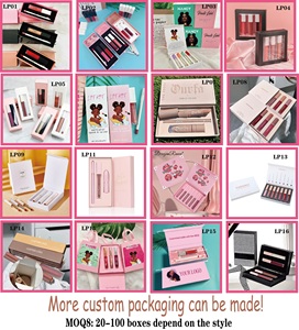 Kit de Labiales Personalizado: Set de Labiales Líquidos Mate, Brillo Labial y Delineador de Labios con Marca Privada - Product Image 6