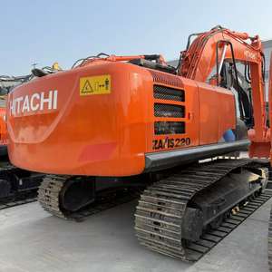 Excavatrice sur chenilles hydraulique Hitachi Zx220GC d'origine japonaise de 22 tonnes, d'occasion, avec moteur Cummins, excellent état - Product Image 1