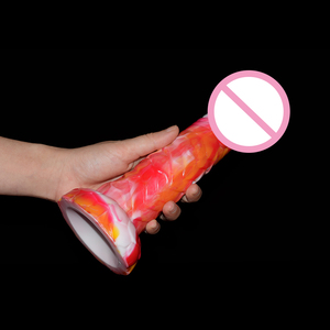 Facilidad de uso Coño Masaje anal <span class=keywords><strong>Lesbianas</strong></span> Masturbarse Juguetes sexuales YOCY Nuevo diseño Consolador de silicona para pareja - Product Image 4