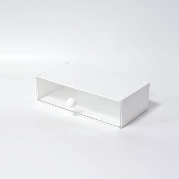 Boîte de rangement blanche