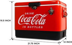 Glacière isotherme portable en plastique 30/40/50L pour bière, canettes et fêtes, personnalisable, en métal - Product Image 4