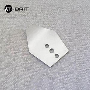 Fer galvanoplastie argenté <span class=keywords><strong>d</strong></span>éflecteur <span class=keywords><strong>d</strong></span>'<span class=keywords><strong>eau</strong></span> engins de pêche accessoires de pêche pêche à la mouche Spinner trou <span class=keywords><strong>lame</strong></span> <span class=keywords><strong>pour</strong></span> Chatterbait - Product Image 3