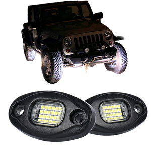 Luces LED Multicolor para Chasis, 9 LED, de Aluminio, para Auto Todoterreno 4x4, Camioneta, Blanco, Amarillo, Azul, Verde, Rojo, Nuevo Modelo - Product Image 1