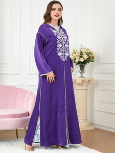 Bekleidungs fabrik Custom Muslim Jellaba Maroc Nahost Golf Dubai Femme <span class=keywords><strong>Jelaba</strong></span> Marocain für Frauen - Product Image 5