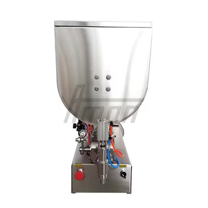 Máquina de llenado neumática en forma de U para pasta, 8-25 veces/min, para miel, tahini, pasta de chile, en tarros/botellas de vidrio, 0.4-0.6Mpa, para bebidas. - Product Image 5