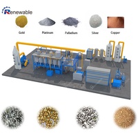 Máquina de refinación de Fundición de Oro de metales preciosos