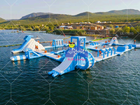 Lilo Toys — parc aquatique gonflable flottant commercial, jouet de parc aquatique, parc aquatique de plage pour adultes