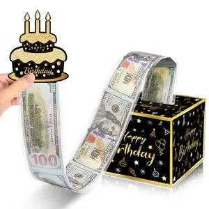 Geburtstags feier Überraschung Geschenk Auszieh box Party Dekoration Geldkassetten Geschenk Überraschung Dekorationen Box