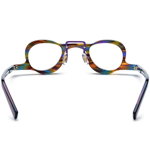Monture de lunettes optiques en acétate Borregls pour femme, nouveau design 2025, petites lunettes ovales vintage, lunettes de vue rétro, lunettes optiques 19175 - Product Image 6