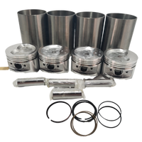 Vente en gros d'usine, haute qualité, chemise de cylindre et segment de piston pour Isuzu JMC 8-94152711-1