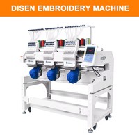 Machine à broder automatique informatisée à tête simple ou multi-têtes (2/3/4/6/8/10) et à 9/12/15 aiguilles – Idéale pour broder les casquettes, les chaussures, les t-shirts et les vêtements