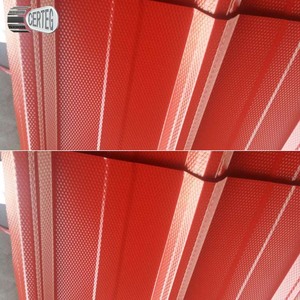 Teja de Techo Esmaltada Roja de 0.5mm para Decoración de Villas Estilo Chino - Product Image 3