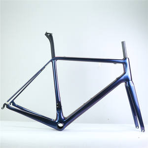 Cadre de vélo de route léger en fibre de carbone T1000 <span class=keywords><strong>2022</strong></span> avec boîtier de pédalier BB86, frein sur jante QR, fabriqué à la main, durable, garantie 24 mois - Product Image 3